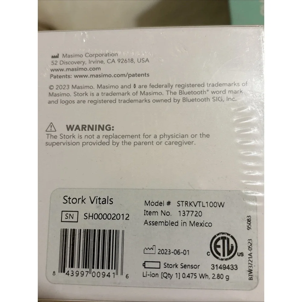 Masimo new sealed